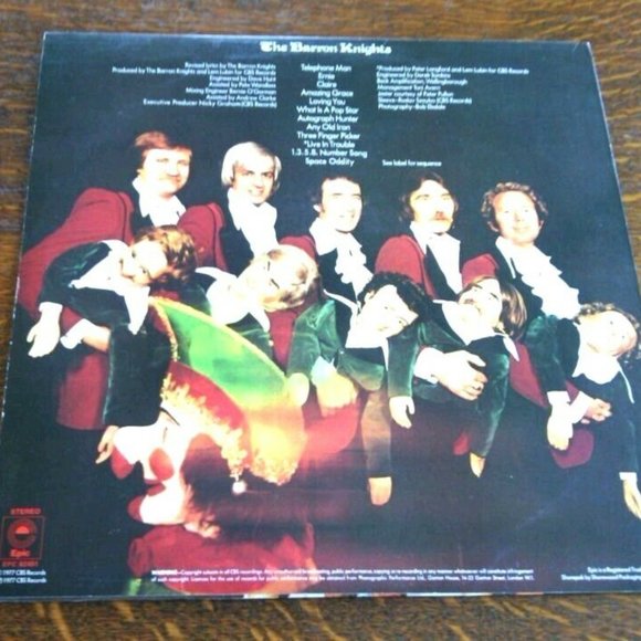 Vinyl Record Barron Knights Live In Trouble British Comedy Pop Music Live Songs - Picture 2 of 15